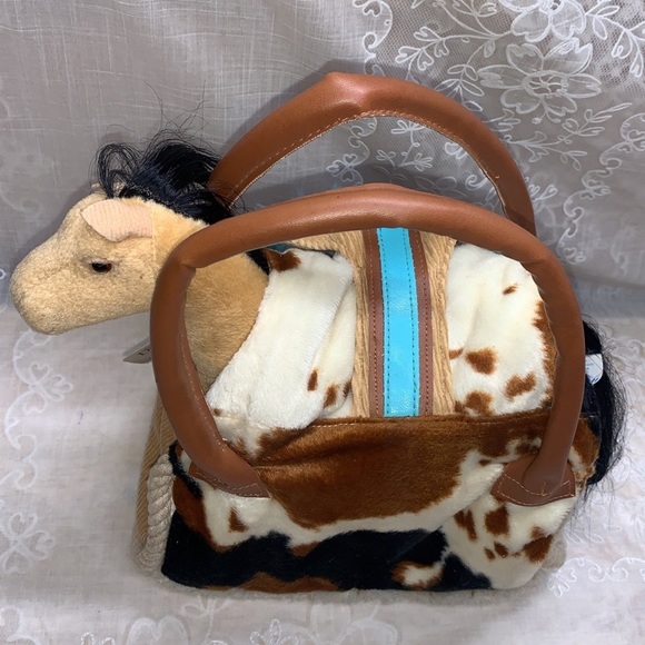 Bundle: 9" Sassy Pet Sak by Douglass & 9" Applause bendable legs horse - Picture 4 of 13